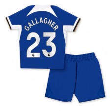 Chelsea Conor Gallagher #23 Hjemmedraktsett Barn 2023-24 Kortermet (+ korte bukser)